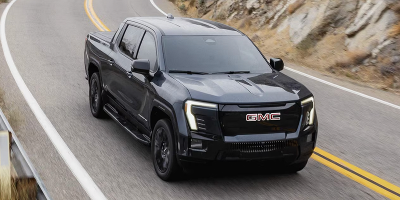 2026 GMC Sierra EV Elevation Extended Range showcasing its bold exterior design