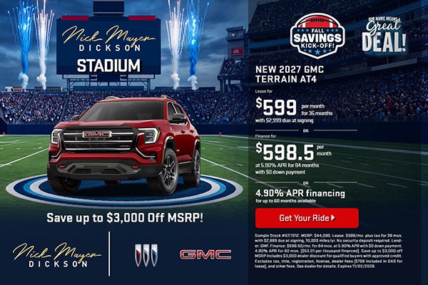 2026 GMC Terrain AT4